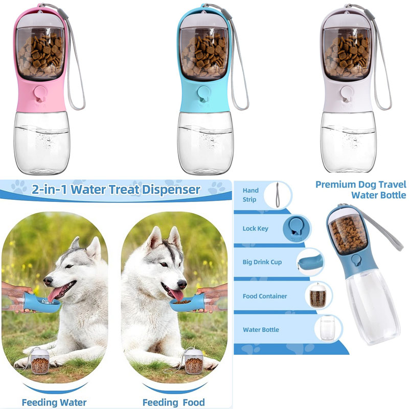 Portable Cat Dog Water Bottle