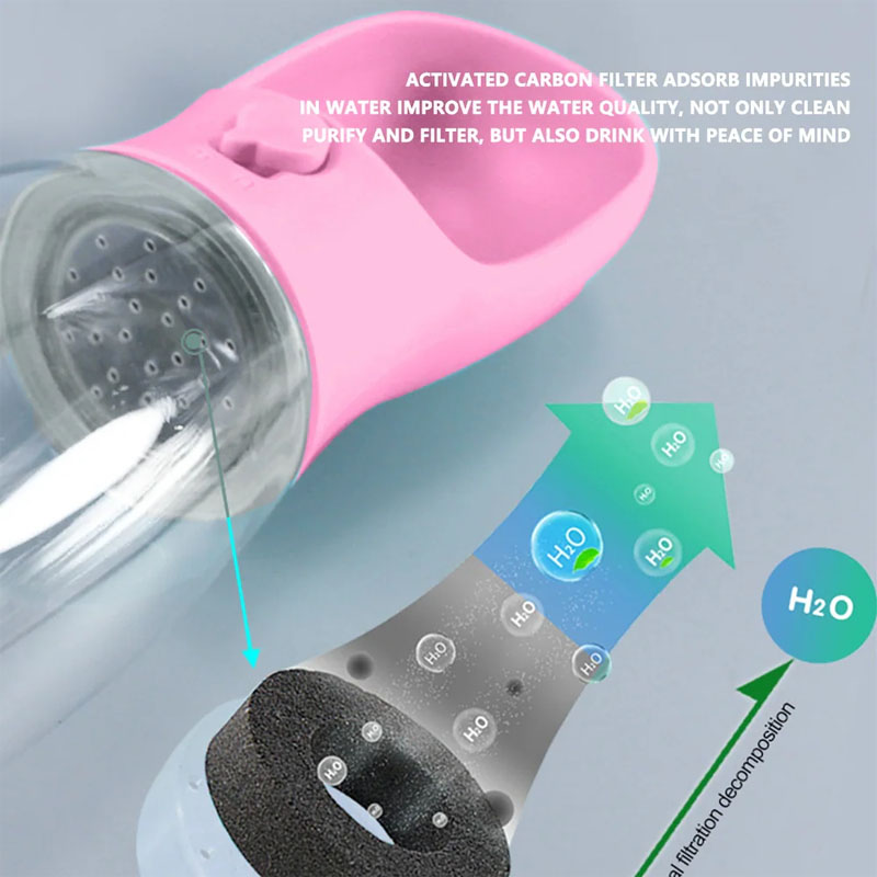 Portable Cat Dog Water Bottle